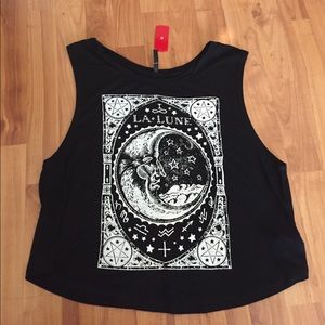 NWT La lune moon & sun tank