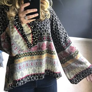 Dressy blouse- printed