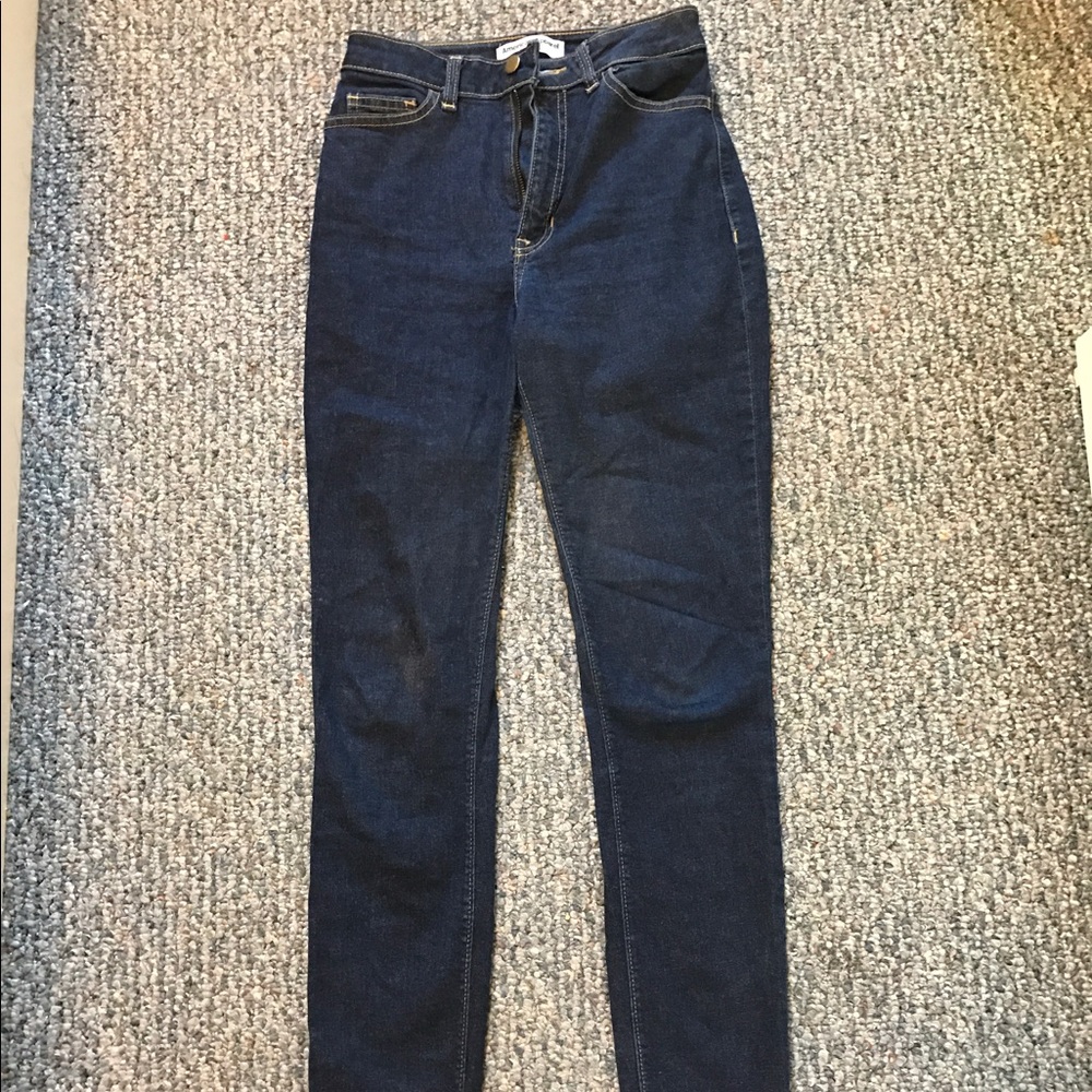 American Apparel High Waisted Skinny S 26