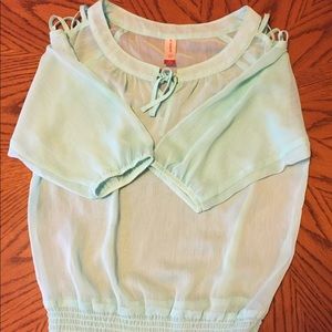 Sheer Blouse 👚 👗