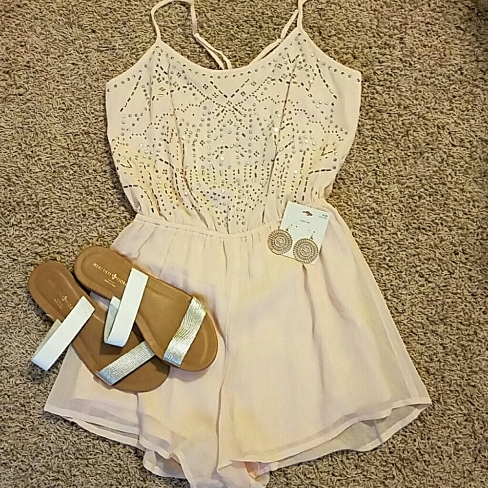 Light pink romper