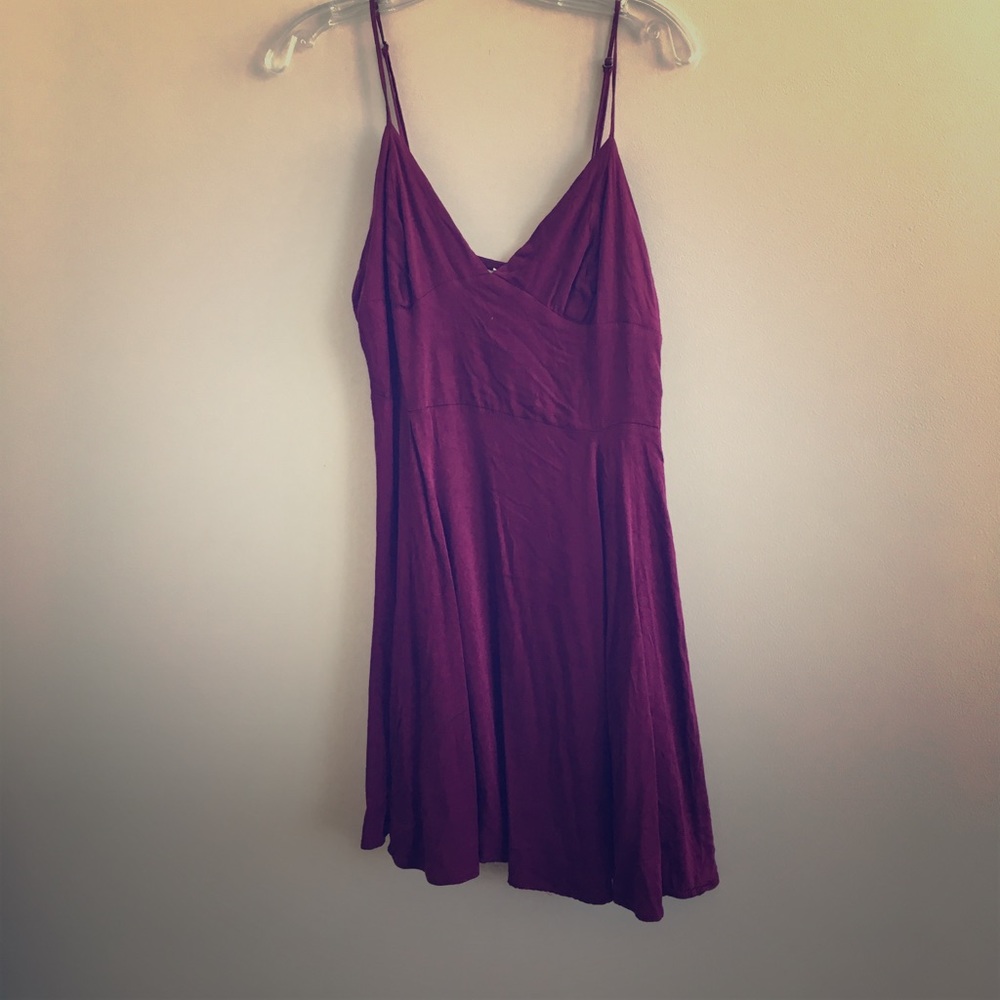 Purple dress