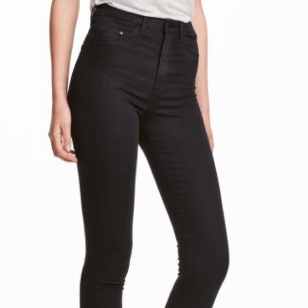 H&M Skinny High Waist Denim Jeans
