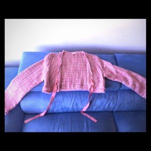 Tweed Cropped Blazer