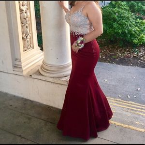Beautiful Mermaid Style Prom Dress