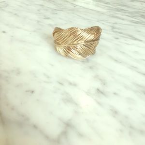 Stella & Dot Feather Cuff