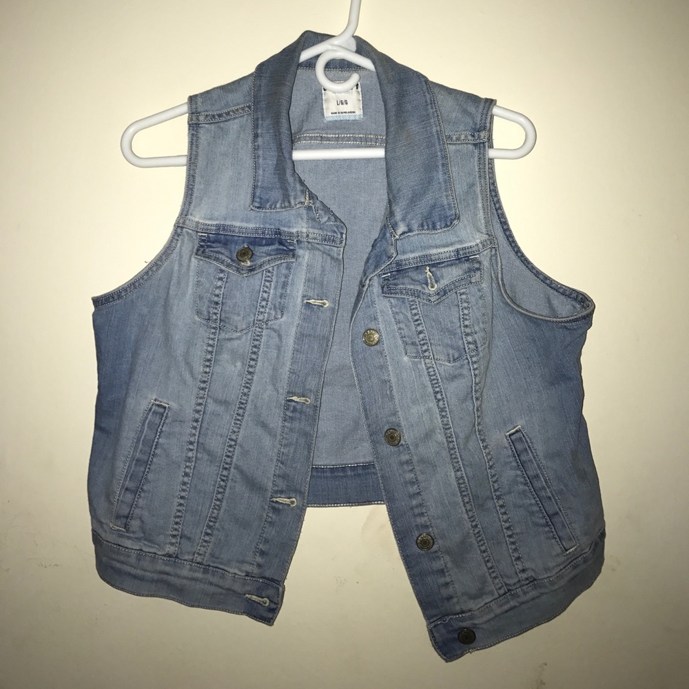 Old Navy "Rocker Grl" Denim Vest