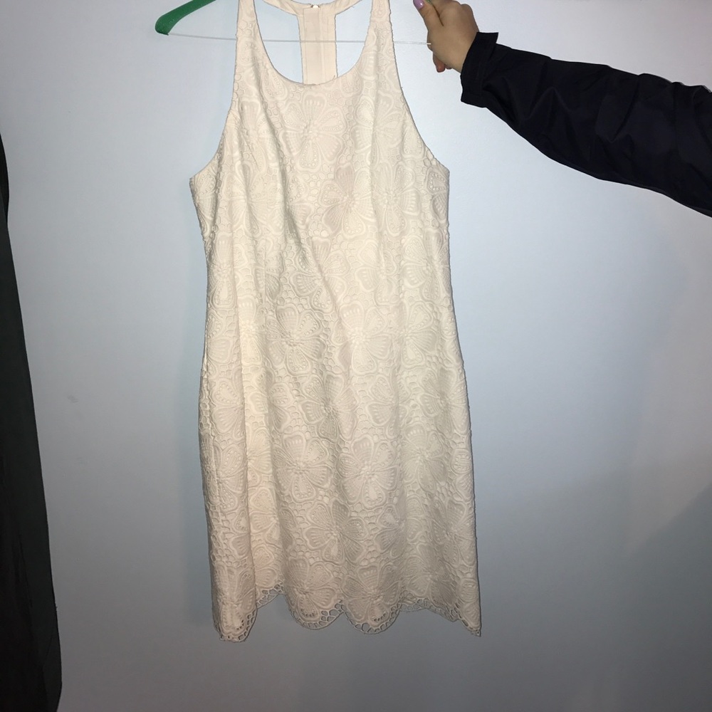 Lilly Pulitzer lace halter neck dress