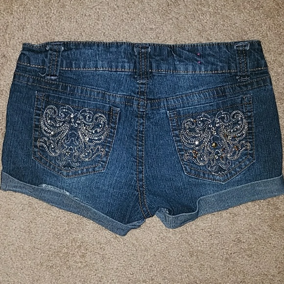 Denim Dress Shorts - Picture 2 of 3