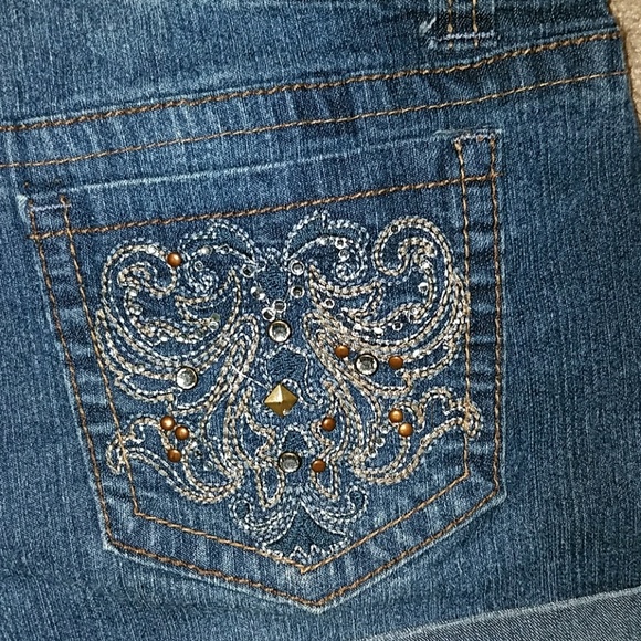 Denim Dress Shorts - Picture 3 of 3