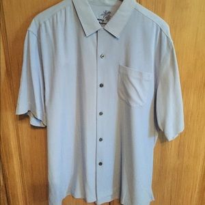 Tommy Bahama Button Down Shirt 100% silk