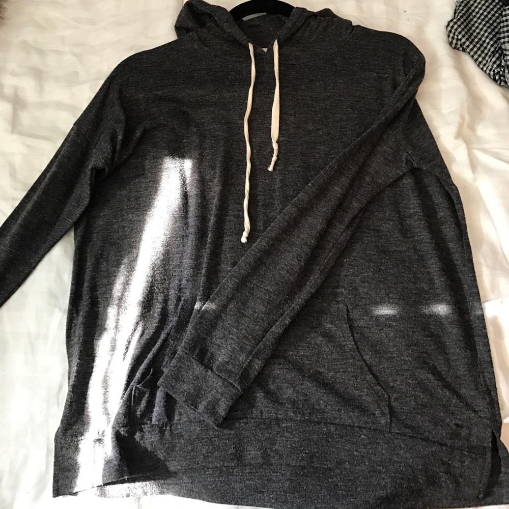 Grey hoodie