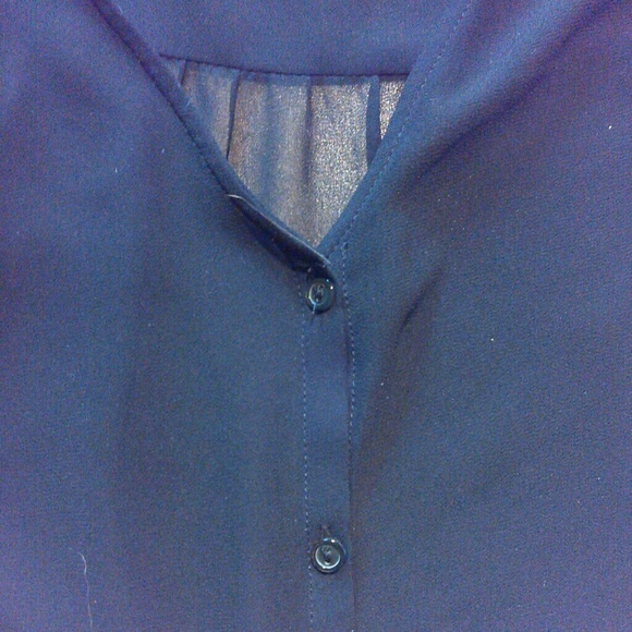 Sheer Button Up Shirt - Picture 3 of 5