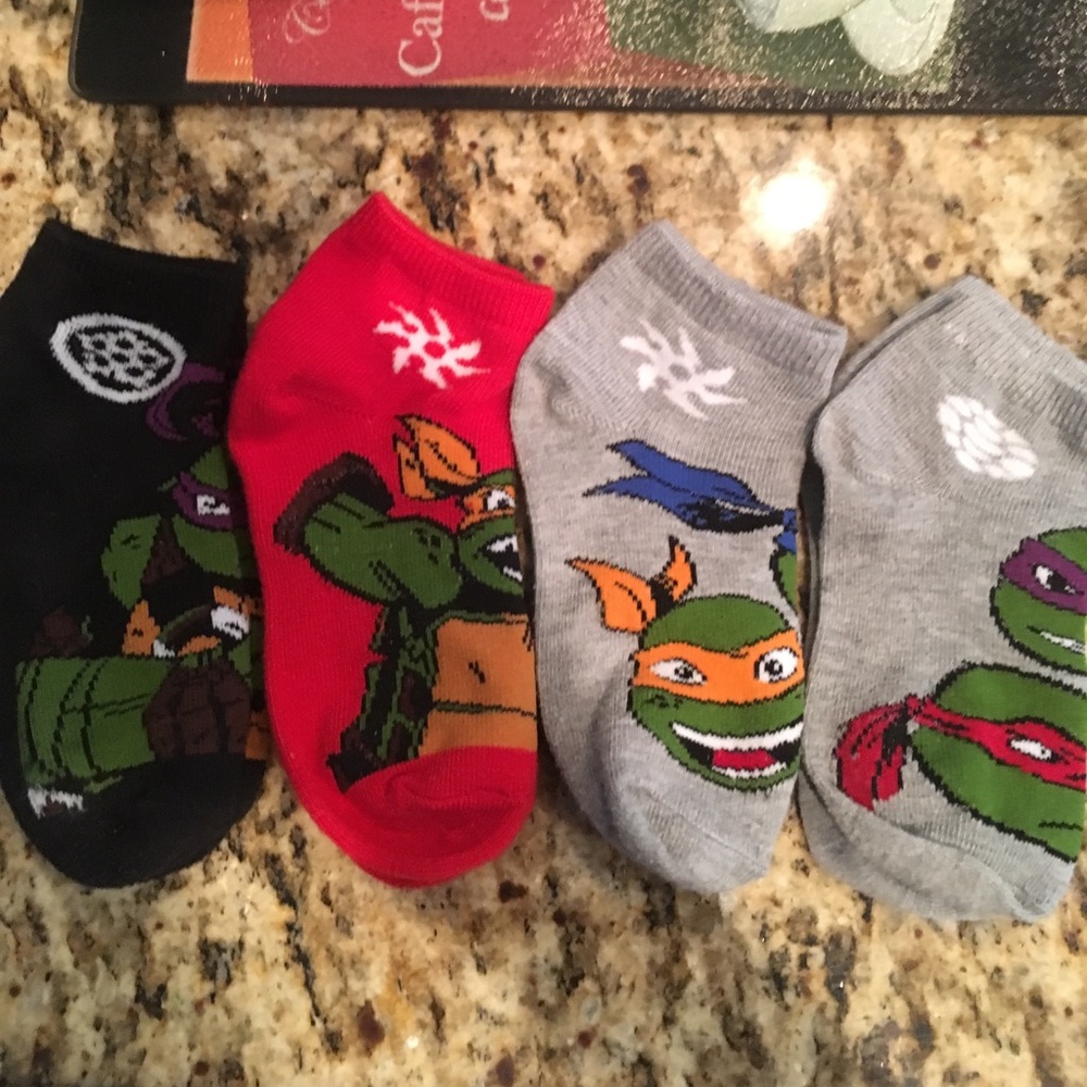 Ninja turtle socks