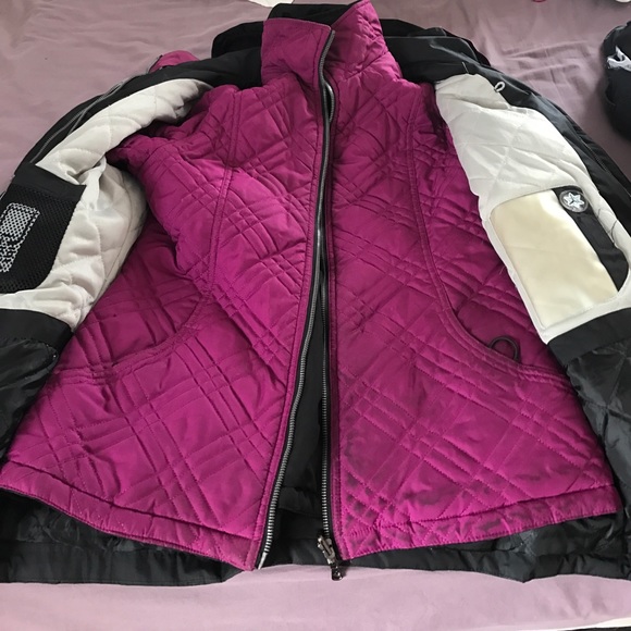 SB Active Jackets & Coats Double Layer Coat Pinkblack Poshmark