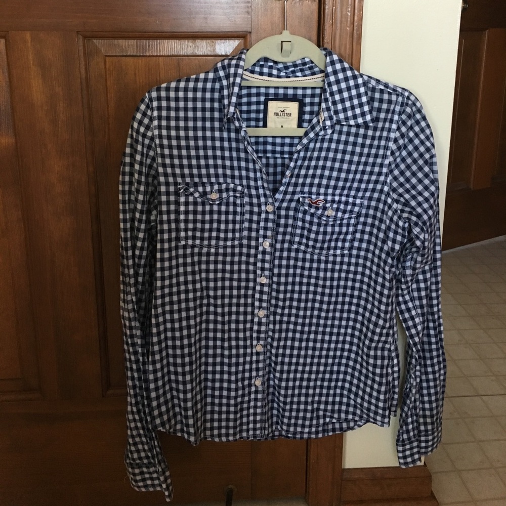 Plaid Button-Down Shirt