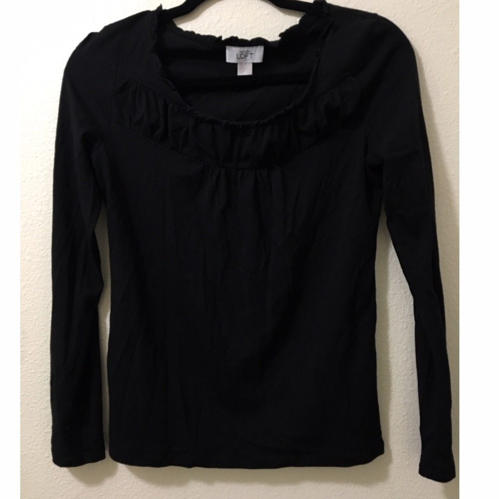 Ann Taylor Black long sleeve