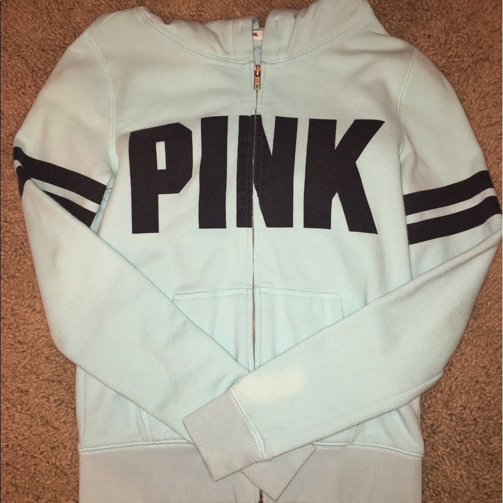 PINK zip-up hoodie