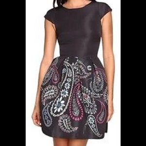 NWTTed Baker Harna Treasured Trinket Paisley Dress