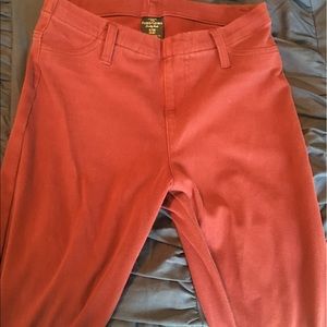 Maroon jeggings