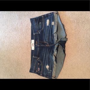 Denim Hollister Shorts