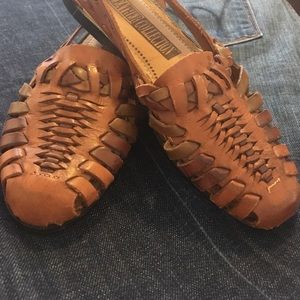 Vintage leather huaraches