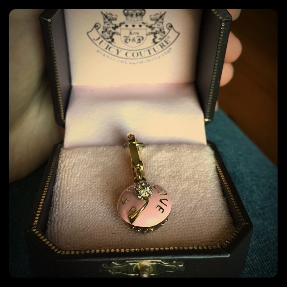 Juicy Couture cupcake keychain