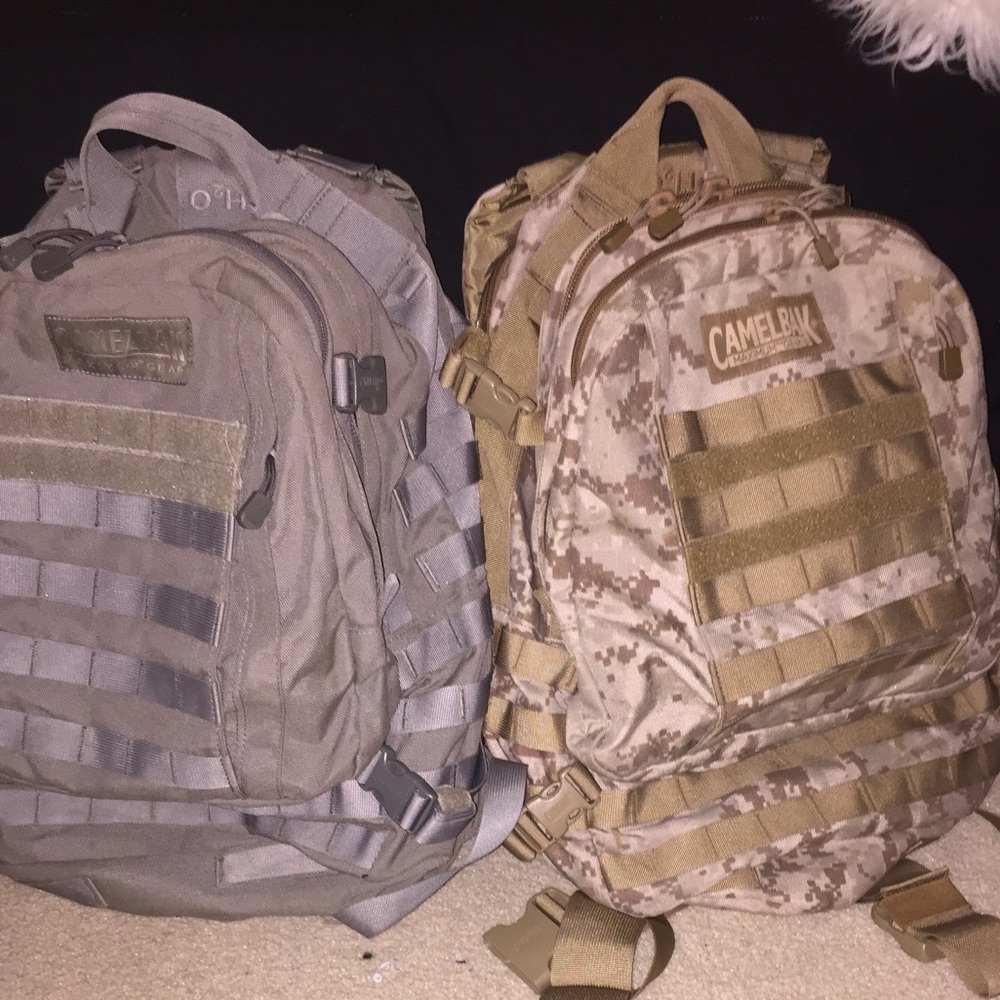 Pack of 2 Real Military Camelback Backpacks
