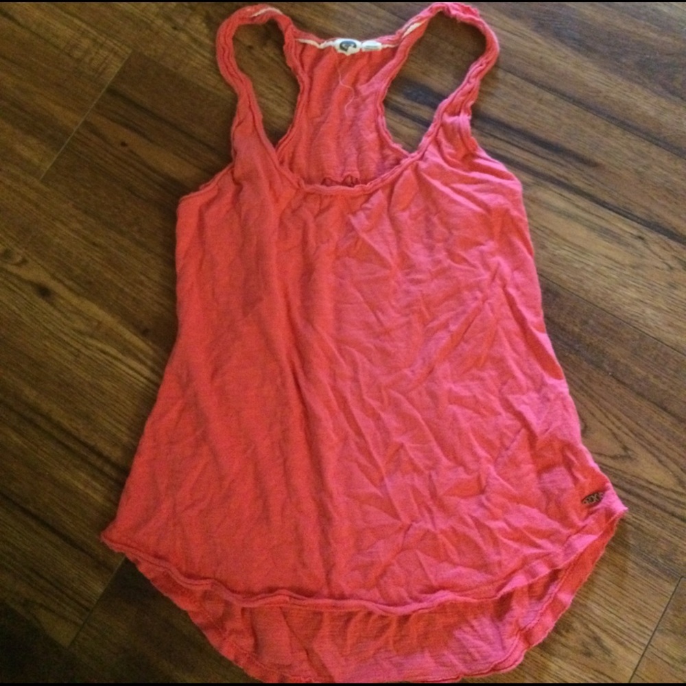 Rose pink Roxy tank top