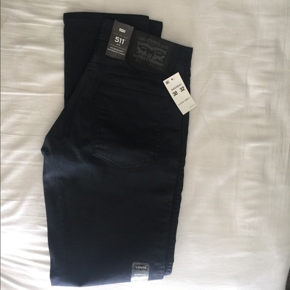 levis 511 black indigo 3d