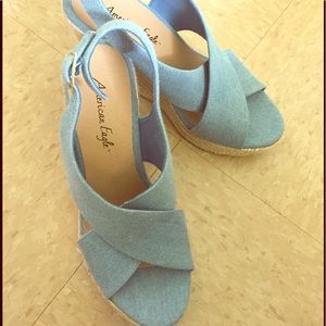 American Eagle Wedges Size 9
