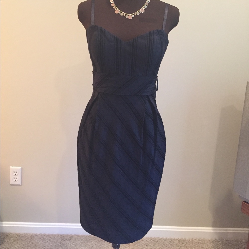 BCBGirls Navy Cocktail Dress