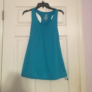 Halter back athletic tank top