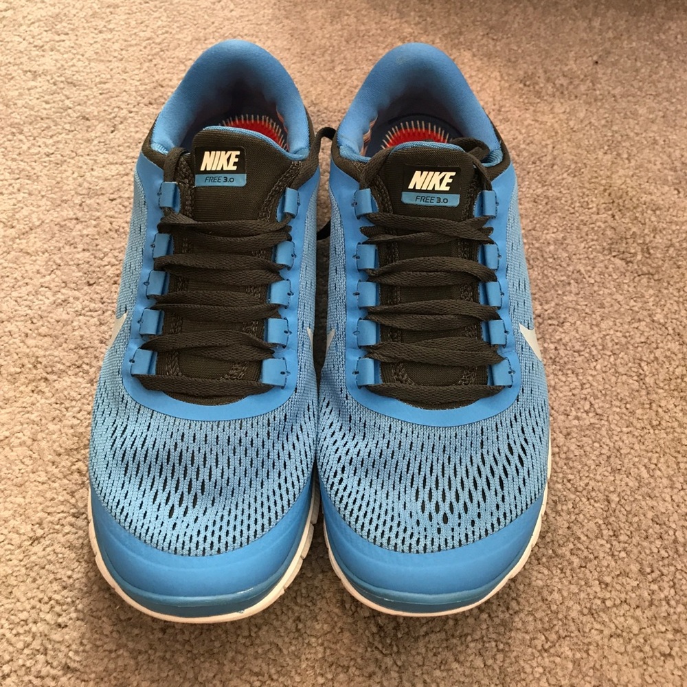 Blue Custom Order Nike Free Run 3.0 sneaker