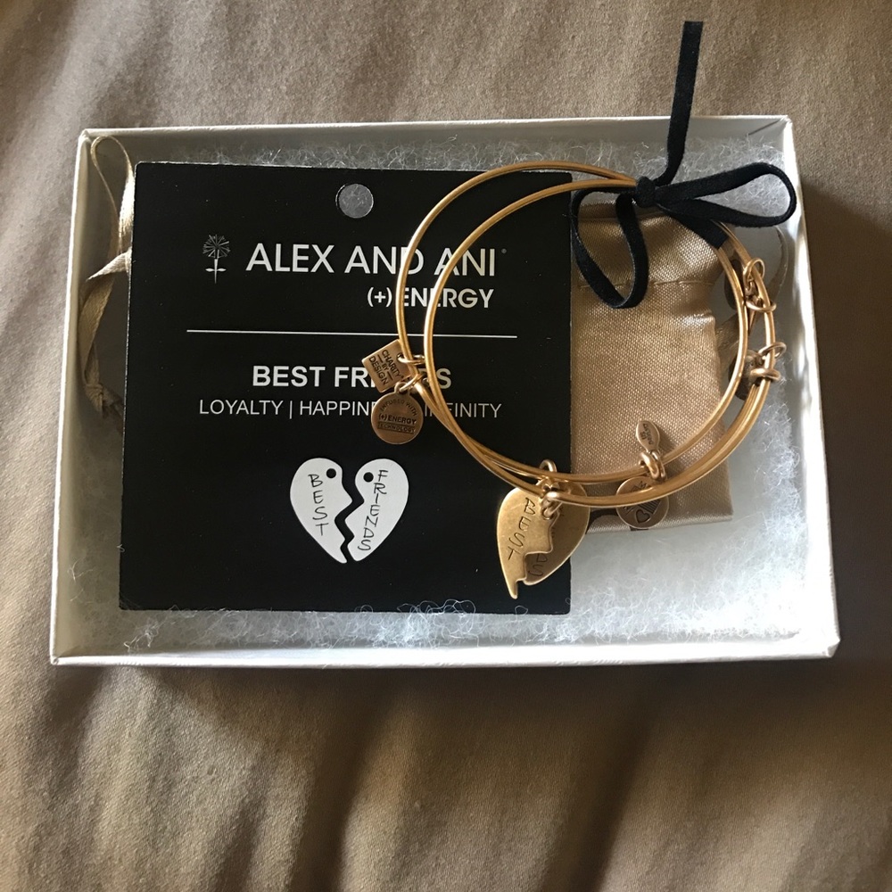 Alex and Ani Best friends Bracelet set