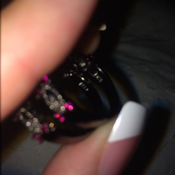 BNIB Sterling Silver and Black Gold Filled Size9 - Picture 7 of 7