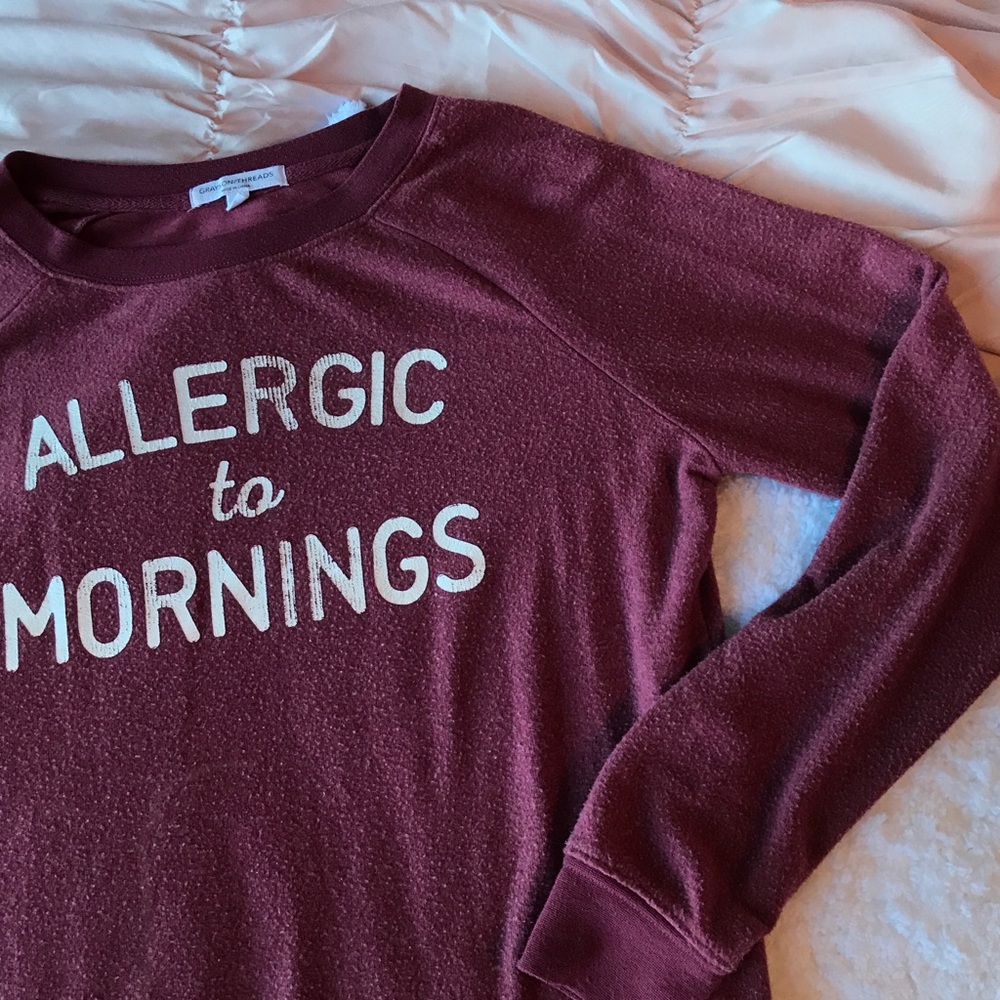 SUPER SOFT Grayson Threads crew neck sweatshirt