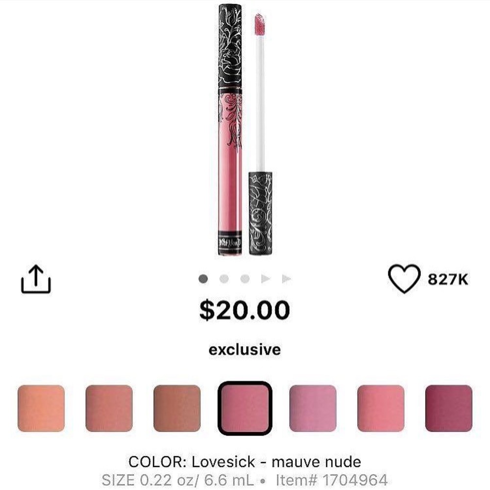 Kat Von D liquid Lipstick