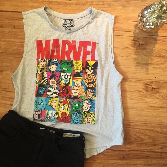 Freeze NY Tops - Marvel Superhero Tank Top