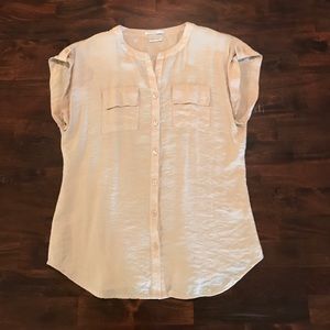 Van Heusen Tan Blouse