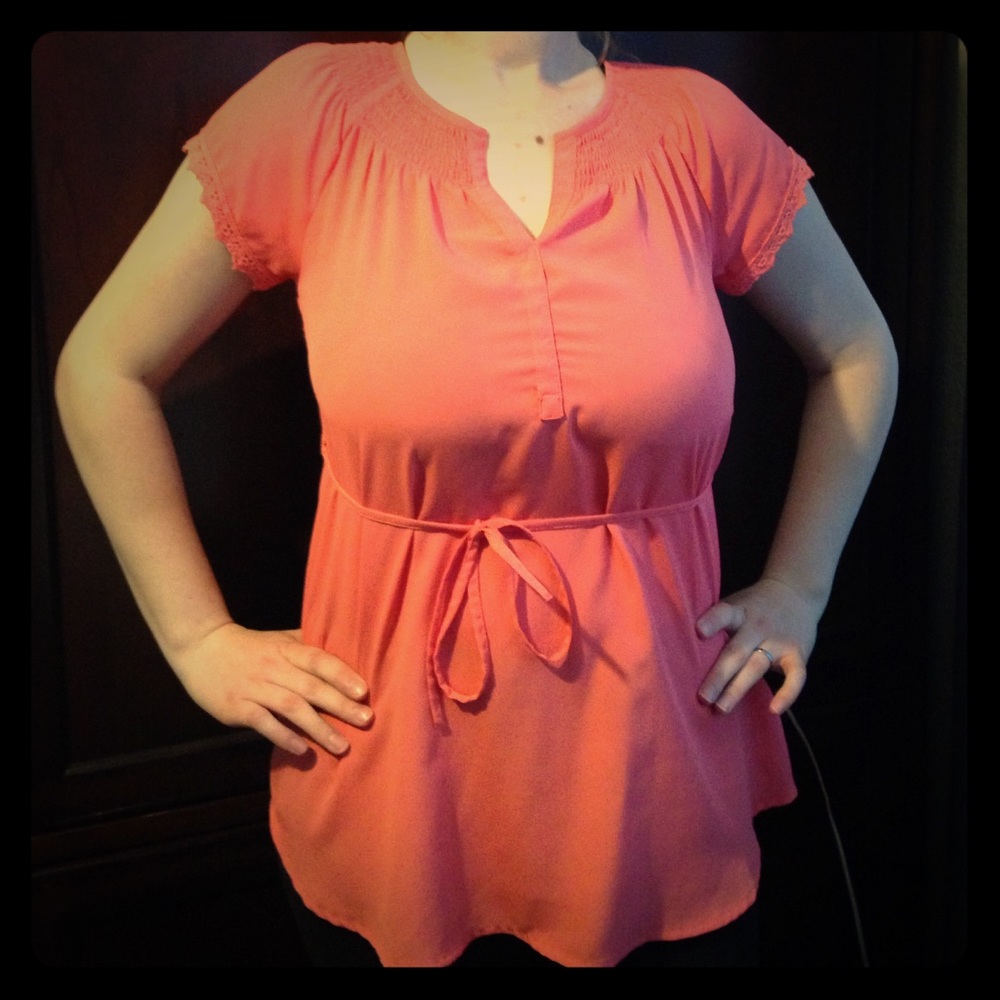 "Motherhood" Maternity Blouse