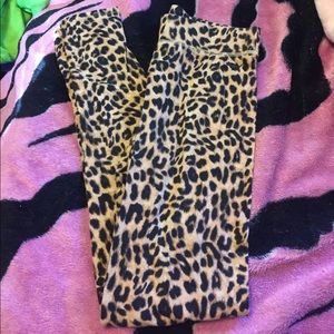 VS PINK cheetah leggings