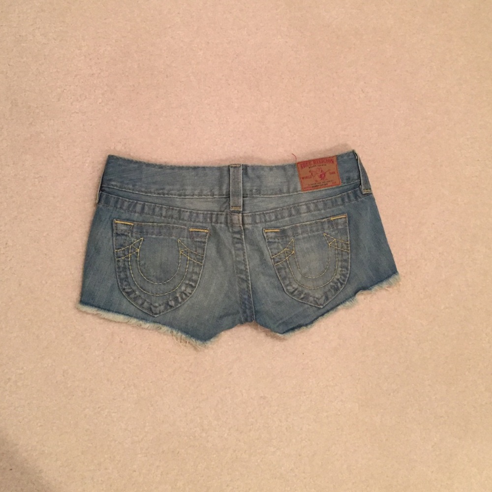 True religion denim cutoffs