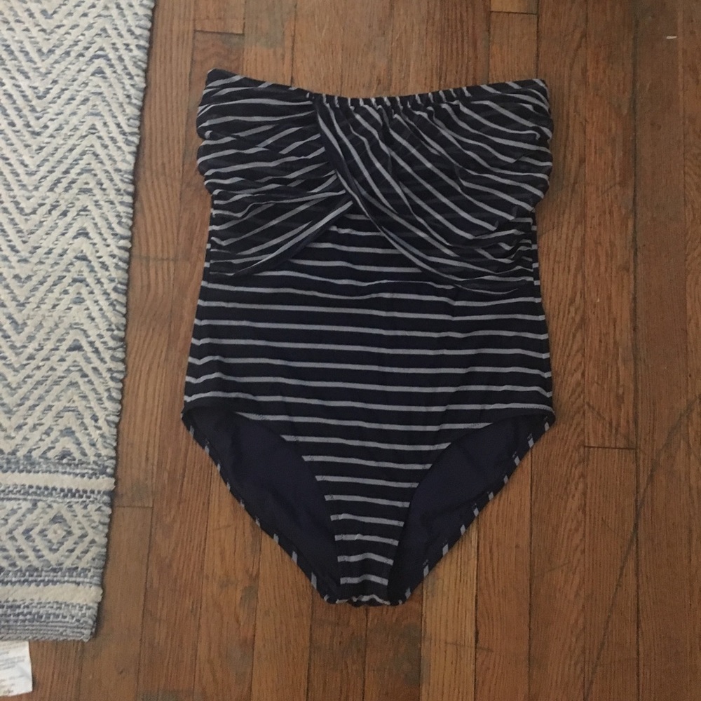 NWOT striped one piece