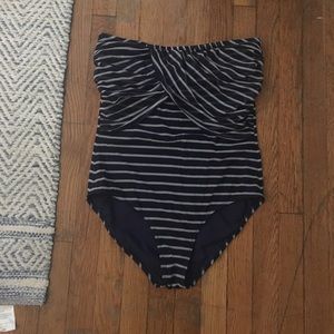 NWOT striped one piece