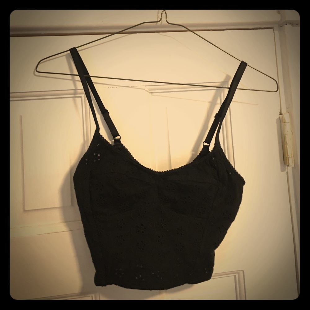 Freepeople eyelet cami