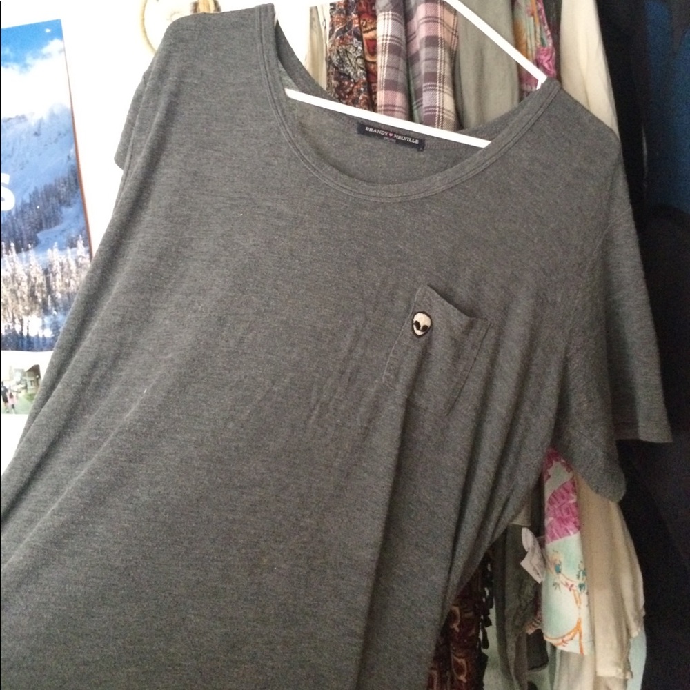 brandy Melville alien t shirt