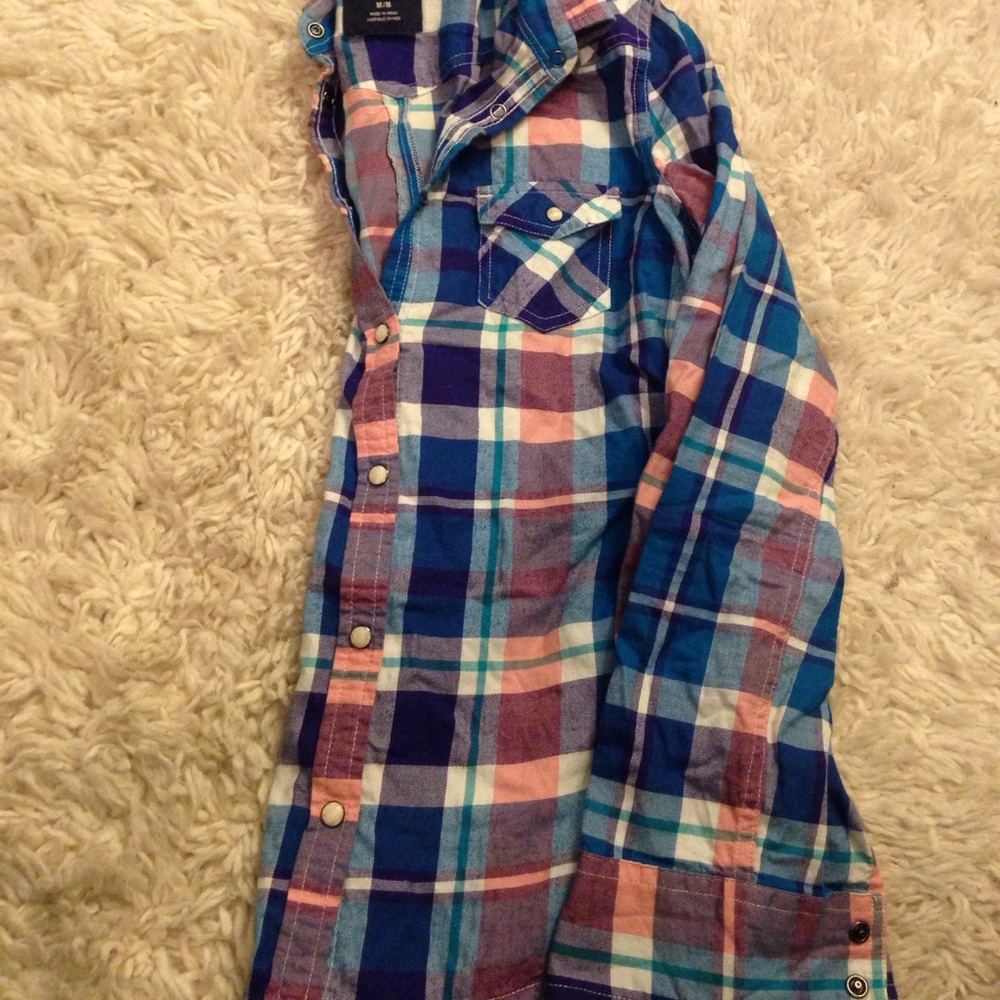 American Eagle button down flannel
