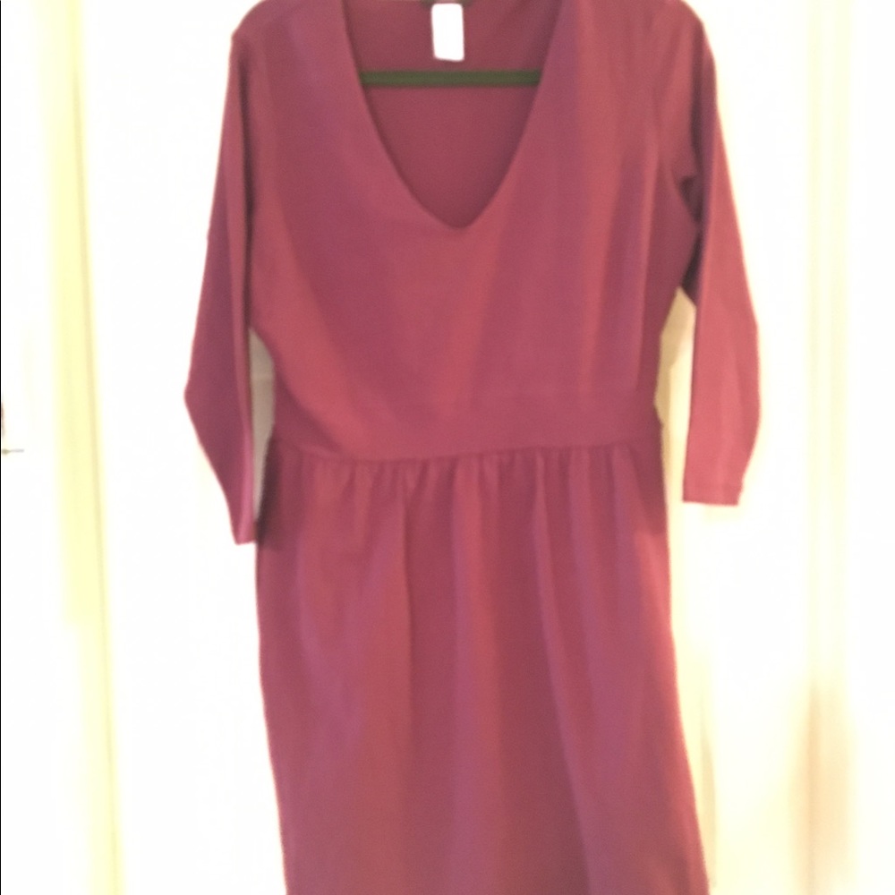 Maroon dress
