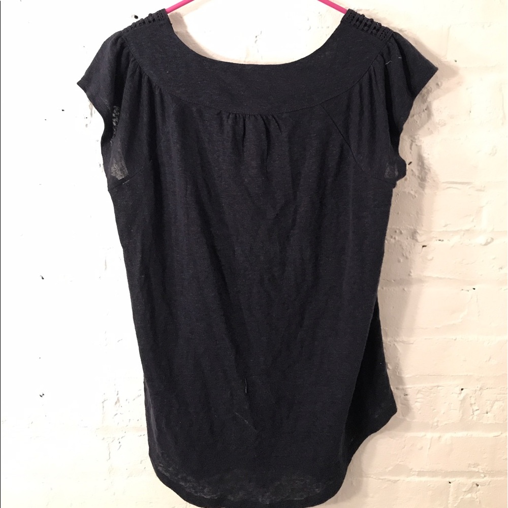 Navy Blue Summer Shirt - Picture 2 of 2